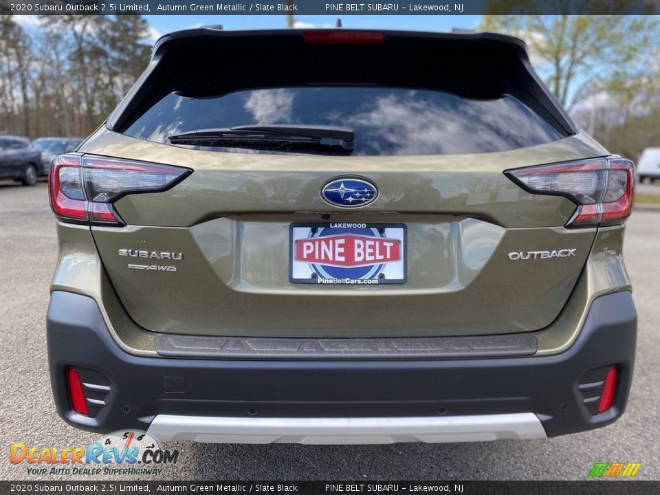 2020 Subaru Outback 2.5i Limited Autumn Green Metallic / Slate Black Photo #6