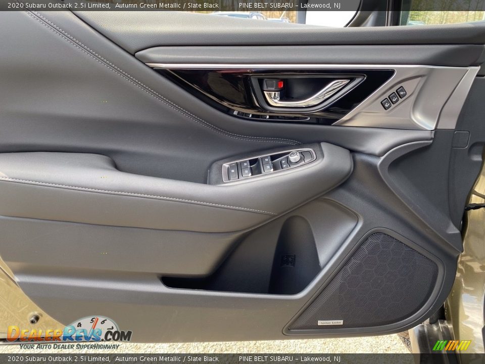 2020 Subaru Outback 2.5i Limited Autumn Green Metallic / Slate Black Photo #9