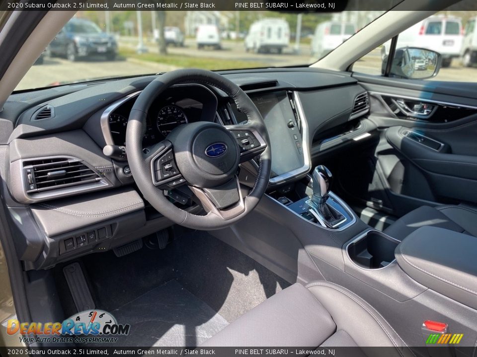2020 Subaru Outback 2.5i Limited Autumn Green Metallic / Slate Black Photo #10
