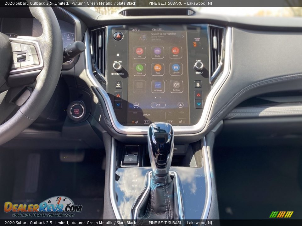 2020 Subaru Outback 2.5i Limited Autumn Green Metallic / Slate Black Photo #13