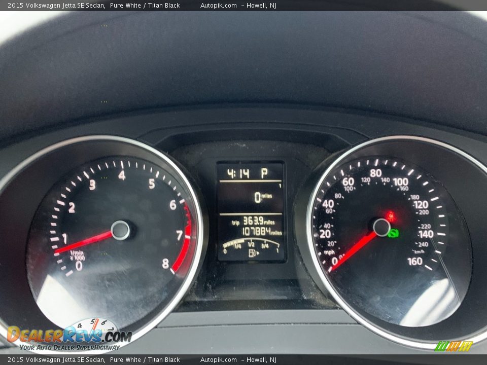 2015 Volkswagen Jetta SE Sedan Gauges Photo #20