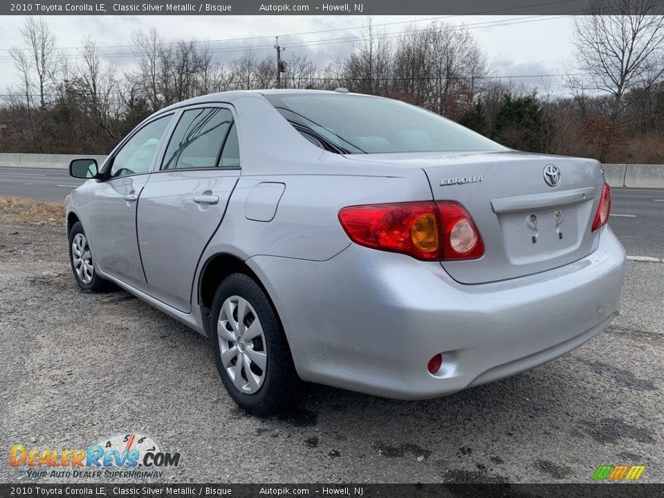 2010 Toyota Corolla LE Classic Silver Metallic / Bisque Photo #5
