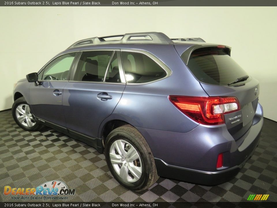 2016 Subaru Outback 2.5i Lapis Blue Pearl / Slate Black Photo #8