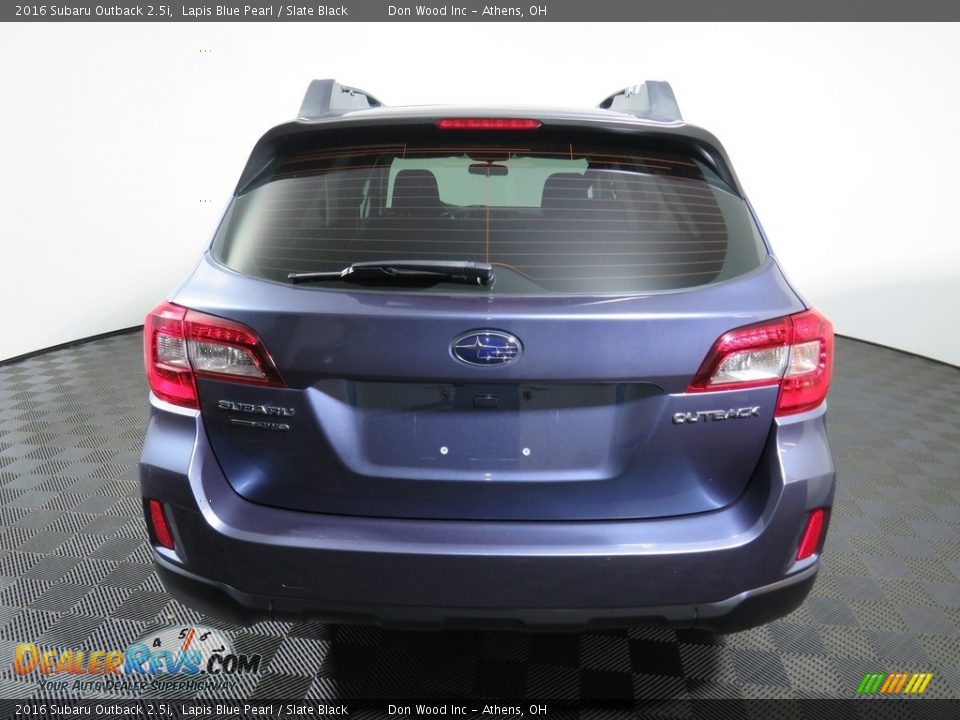 2016 Subaru Outback 2.5i Lapis Blue Pearl / Slate Black Photo #10