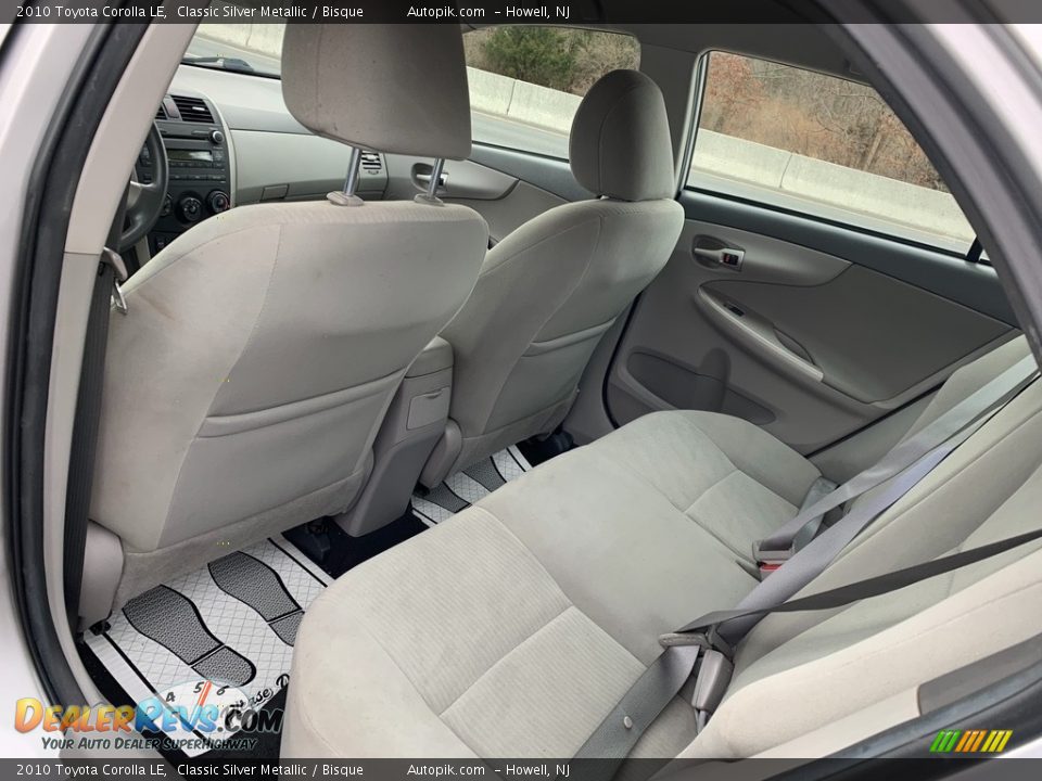 2010 Toyota Corolla LE Classic Silver Metallic / Bisque Photo #11