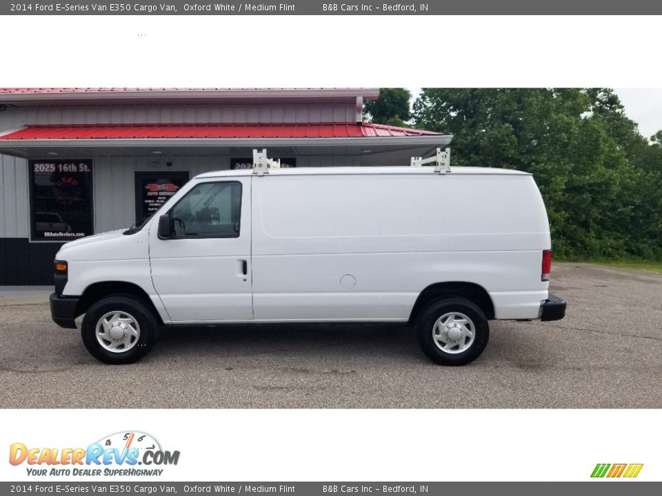 Oxford White 2014 Ford E-Series Van E350 Cargo Van Photo #2