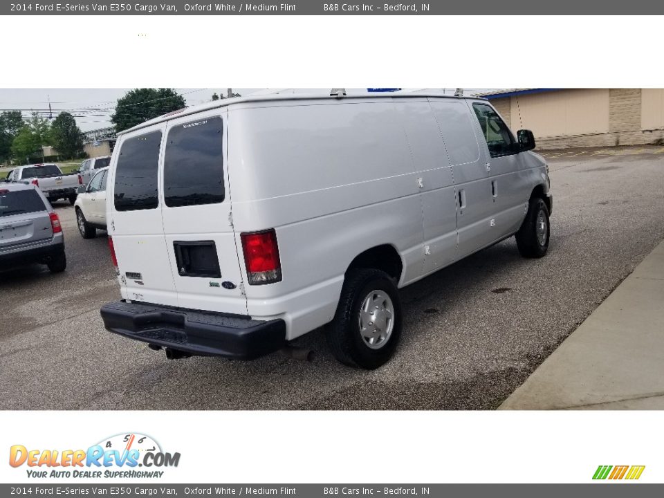 2014 Ford E-Series Van E350 Cargo Van Oxford White / Medium Flint Photo #5