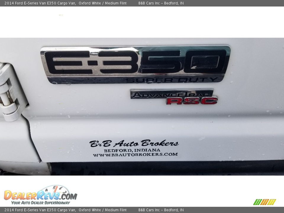 2014 Ford E-Series Van E350 Cargo Van Oxford White / Medium Flint Photo #12