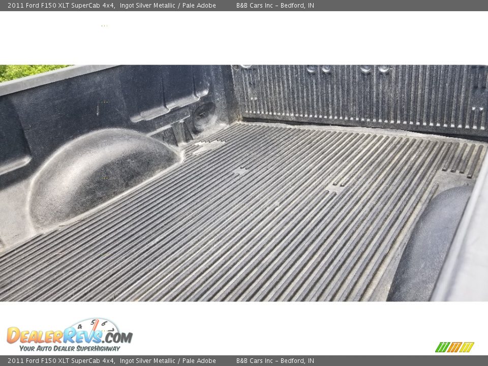 2011 Ford F150 XLT SuperCab 4x4 Ingot Silver Metallic / Pale Adobe Photo #12