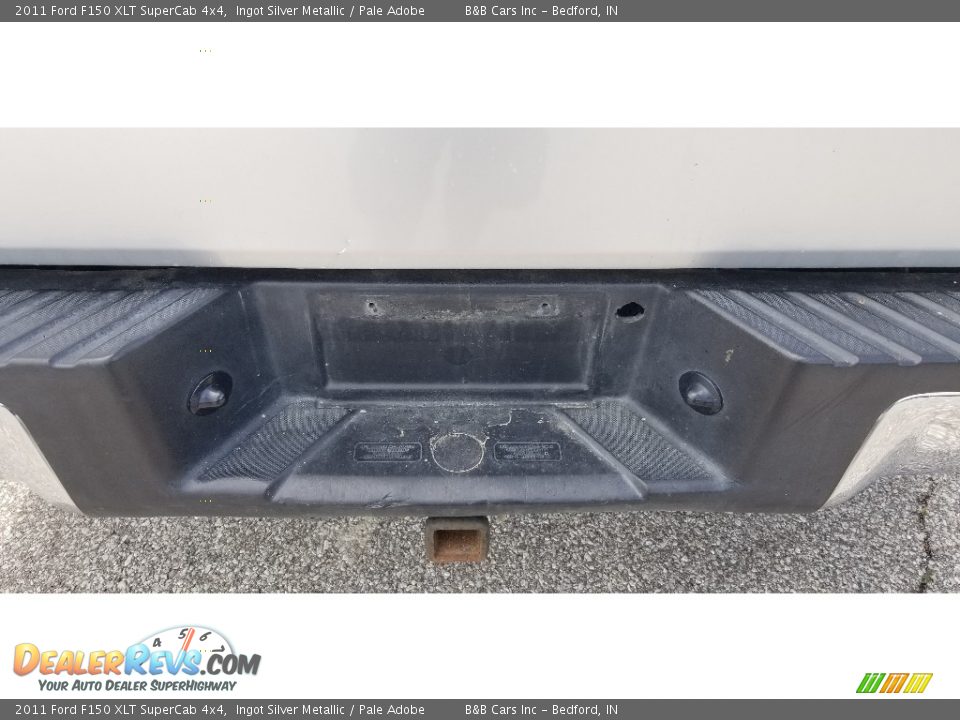 2011 Ford F150 XLT SuperCab 4x4 Ingot Silver Metallic / Pale Adobe Photo #14