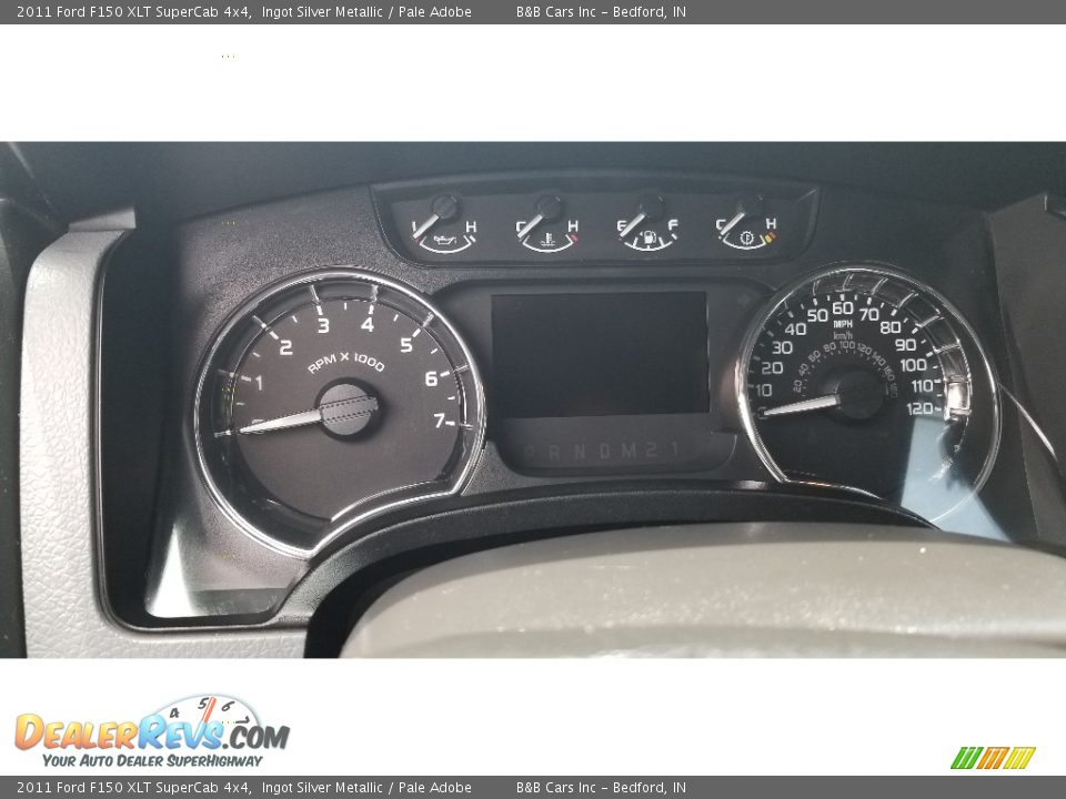 2011 Ford F150 XLT SuperCab 4x4 Ingot Silver Metallic / Pale Adobe Photo #18