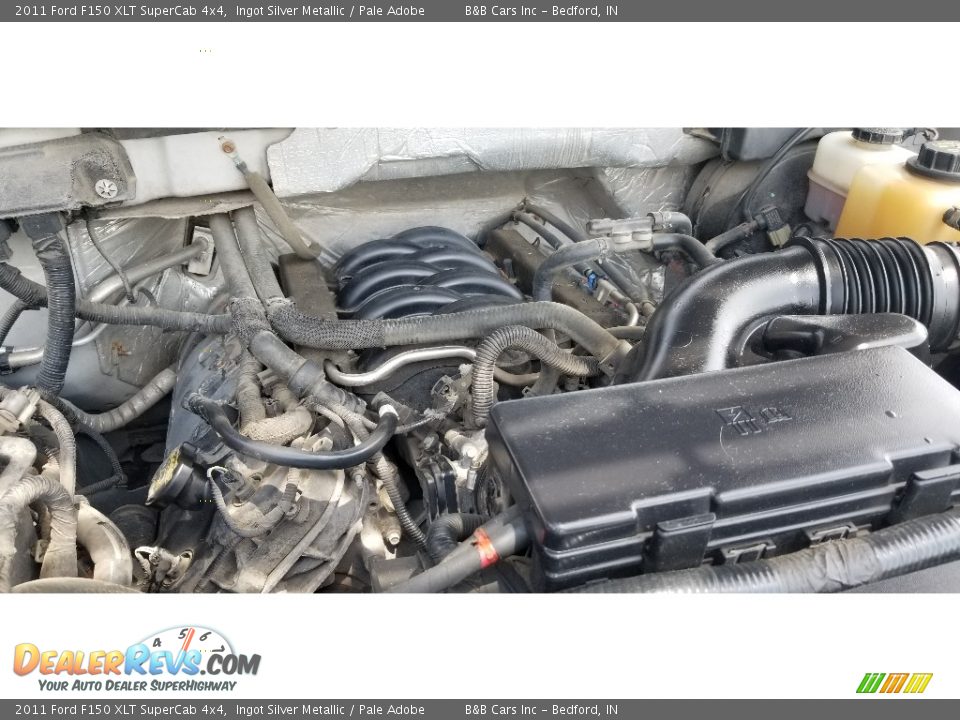 2011 Ford F150 XLT SuperCab 4x4 Ingot Silver Metallic / Pale Adobe Photo #20