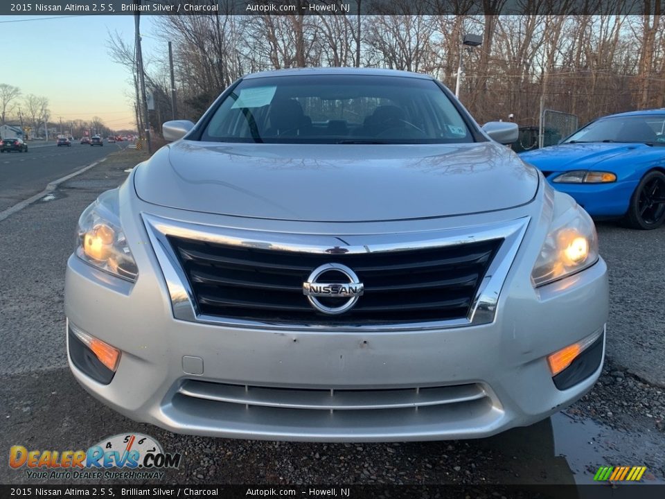 2015 Nissan Altima 2.5 S Brilliant Silver / Charcoal Photo #8