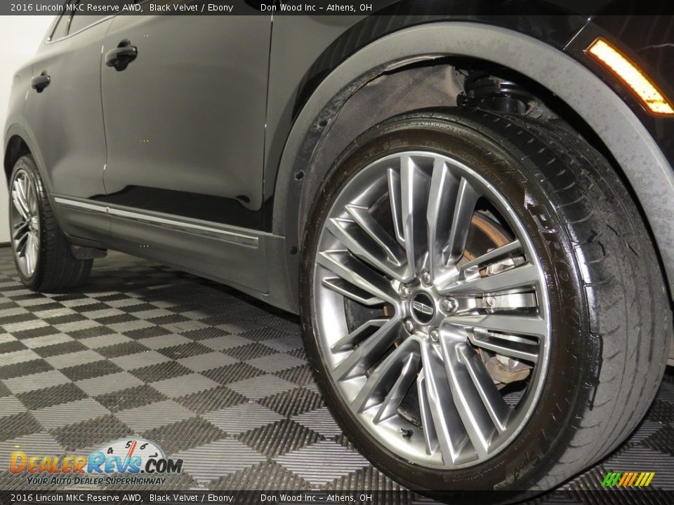 2016 Lincoln MKC Reserve AWD Black Velvet / Ebony Photo #3