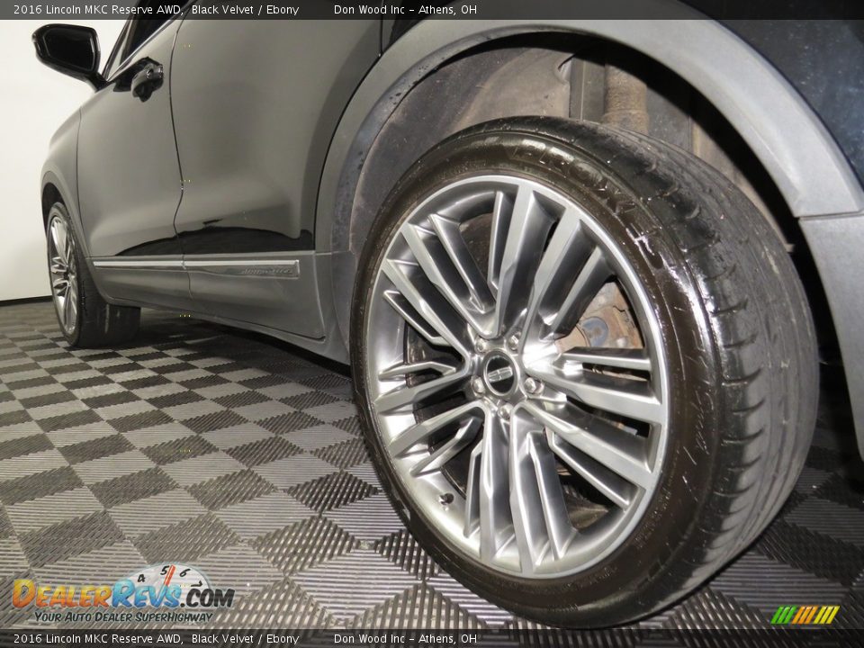 2016 Lincoln MKC Reserve AWD Black Velvet / Ebony Photo #10