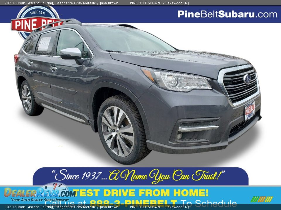 2020 Subaru Ascent Touring Magnetite Gray Metallic / Java Brown Photo #1