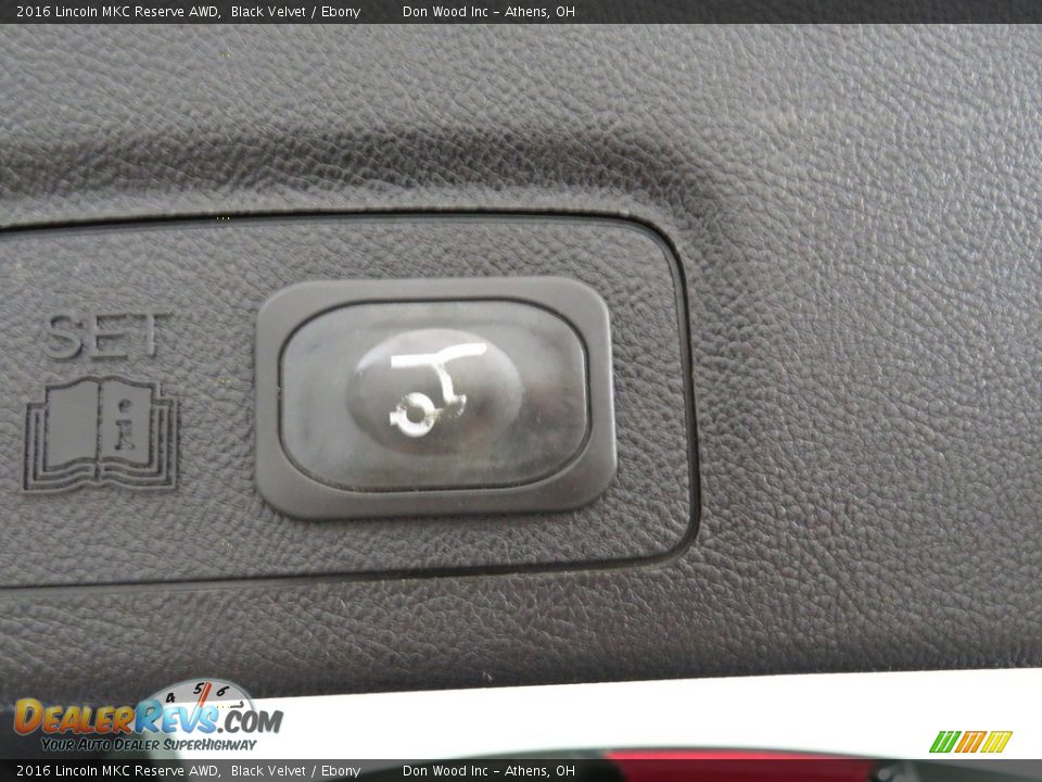 2016 Lincoln MKC Reserve AWD Black Velvet / Ebony Photo #15