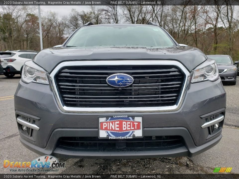 2020 Subaru Ascent Touring Magnetite Gray Metallic / Java Brown Photo #3