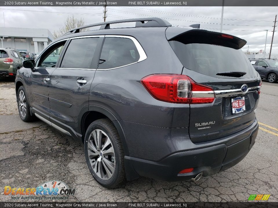 2020 Subaru Ascent Touring Magnetite Gray Metallic / Java Brown Photo #6