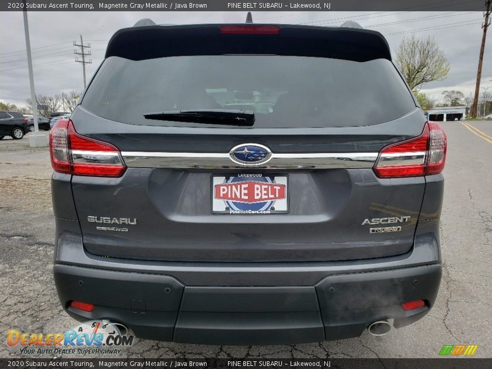 2020 Subaru Ascent Touring Magnetite Gray Metallic / Java Brown Photo #7