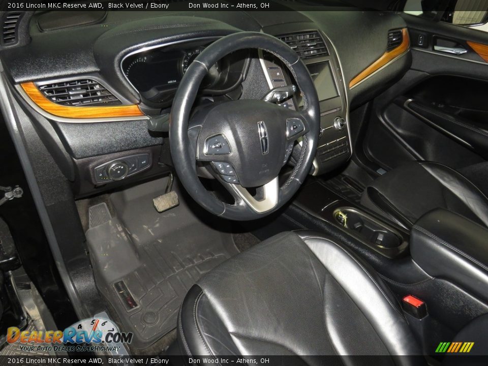 2016 Lincoln MKC Reserve AWD Black Velvet / Ebony Photo #21