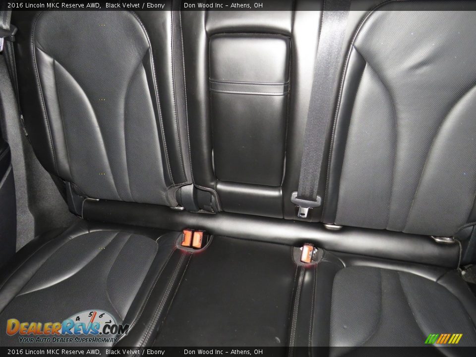 2016 Lincoln MKC Reserve AWD Black Velvet / Ebony Photo #22