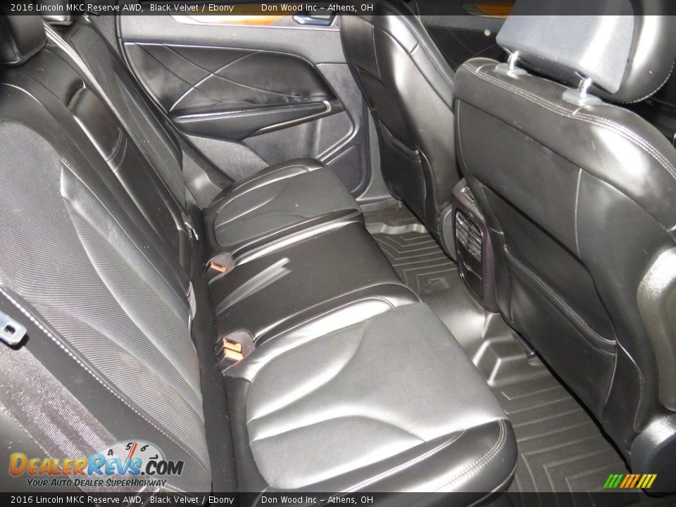 2016 Lincoln MKC Reserve AWD Black Velvet / Ebony Photo #26
