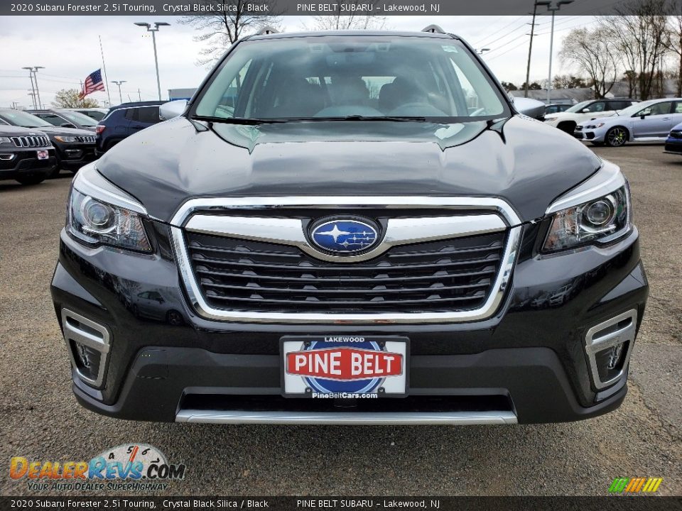 2020 Subaru Forester 2.5i Touring Crystal Black Silica / Black Photo #3