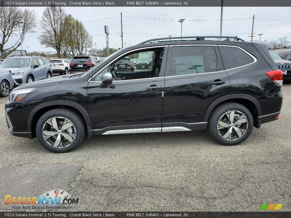 2020 Subaru Forester 2.5i Touring Crystal Black Silica / Black Photo #4