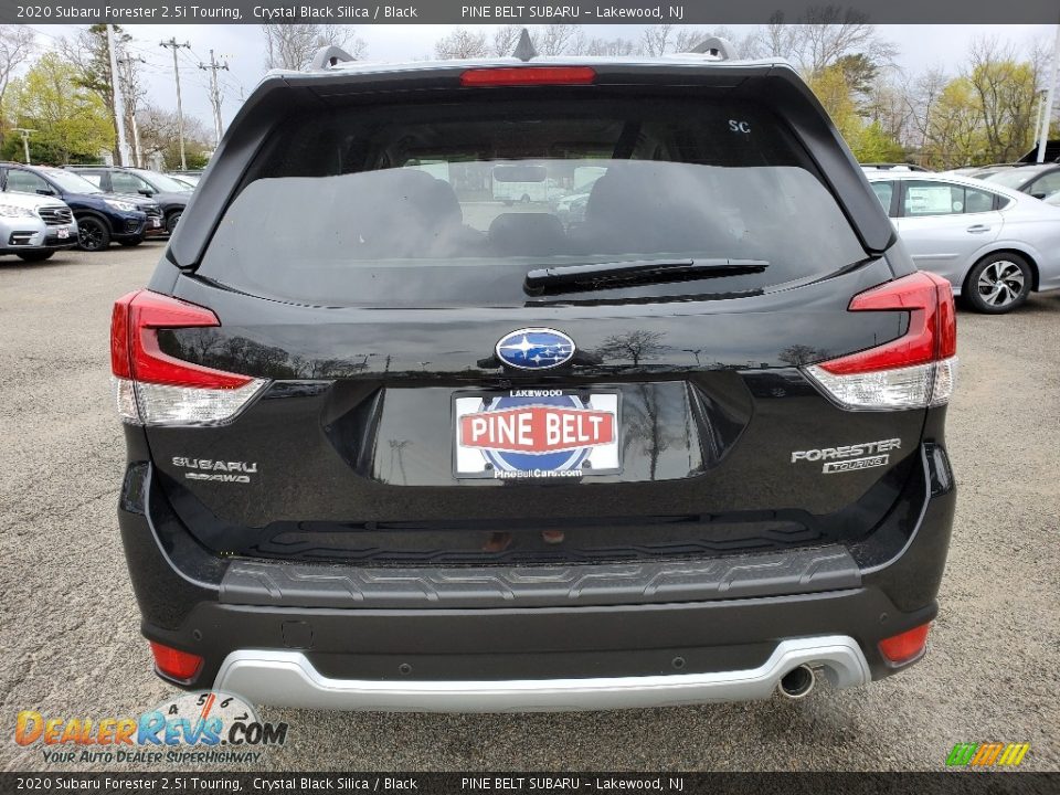 2020 Subaru Forester 2.5i Touring Crystal Black Silica / Black Photo #7