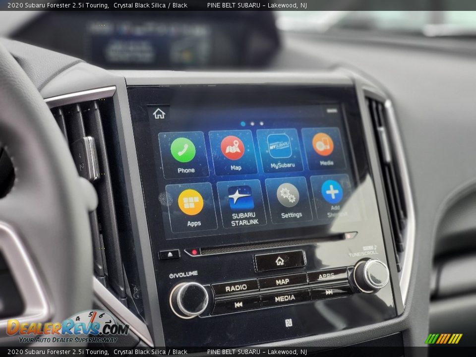 2020 Subaru Forester 2.5i Touring Crystal Black Silica / Black Photo #14
