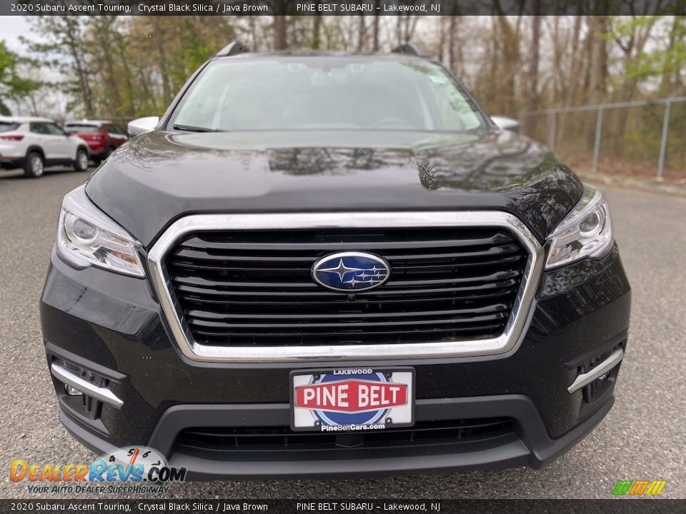 2020 Subaru Ascent Touring Crystal Black Silica / Java Brown Photo #3