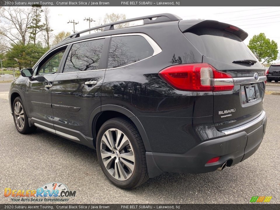 2020 Subaru Ascent Touring Crystal Black Silica / Java Brown Photo #5