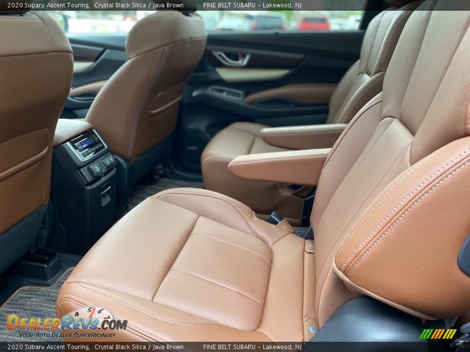 2020 Subaru Ascent Touring Crystal Black Silica / Java Brown Photo #8