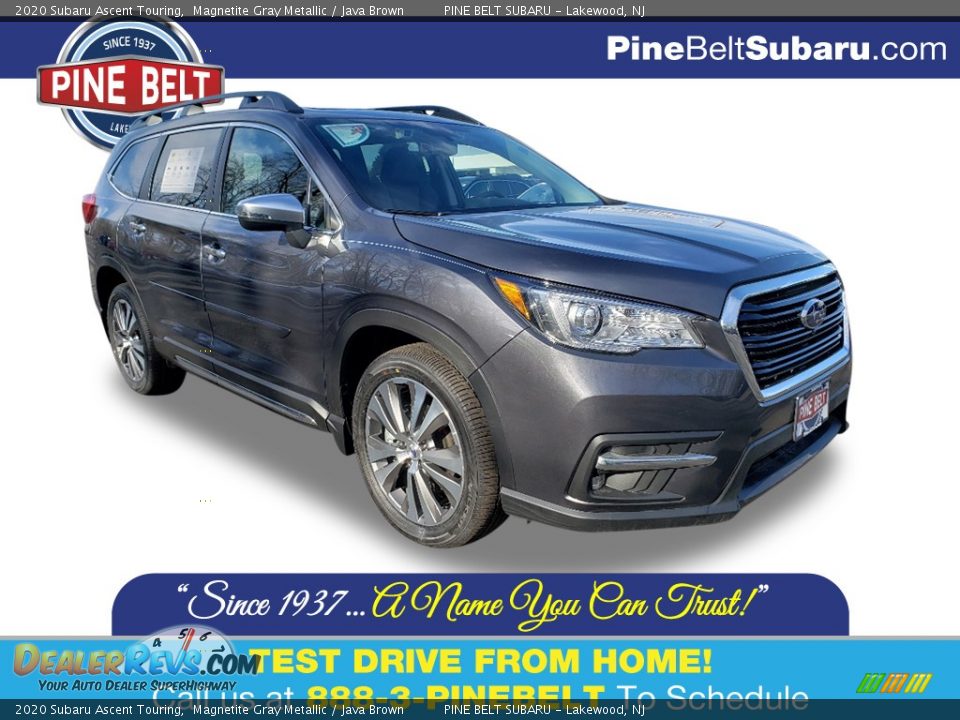 2020 Subaru Ascent Touring Magnetite Gray Metallic / Java Brown Photo #1