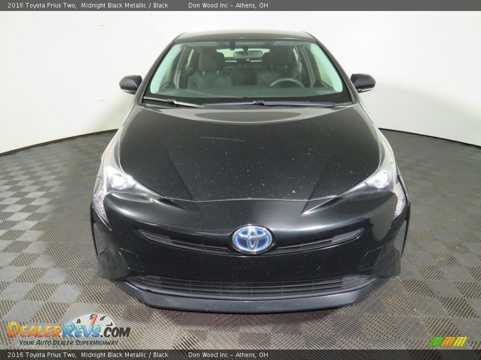 2016 Toyota Prius Two Midnight Black Metallic / Black Photo #4