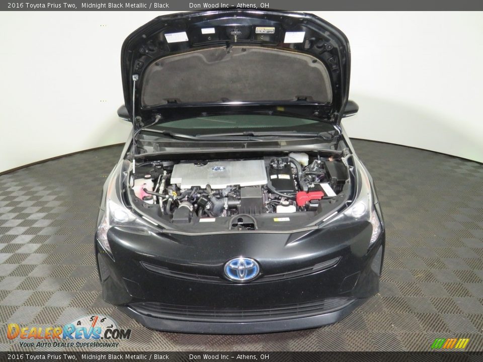 2016 Toyota Prius Two Midnight Black Metallic / Black Photo #5