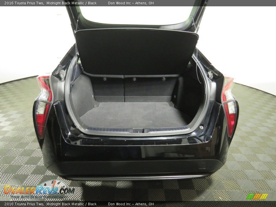 2016 Toyota Prius Two Midnight Black Metallic / Black Photo #12