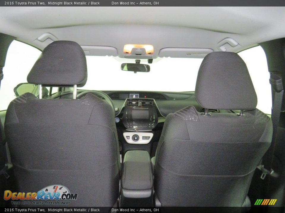 2016 Toyota Prius Two Midnight Black Metallic / Black Photo #14