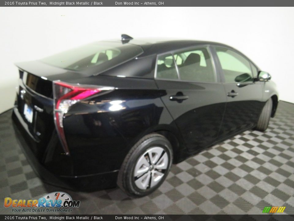 2016 Toyota Prius Two Midnight Black Metallic / Black Photo #15