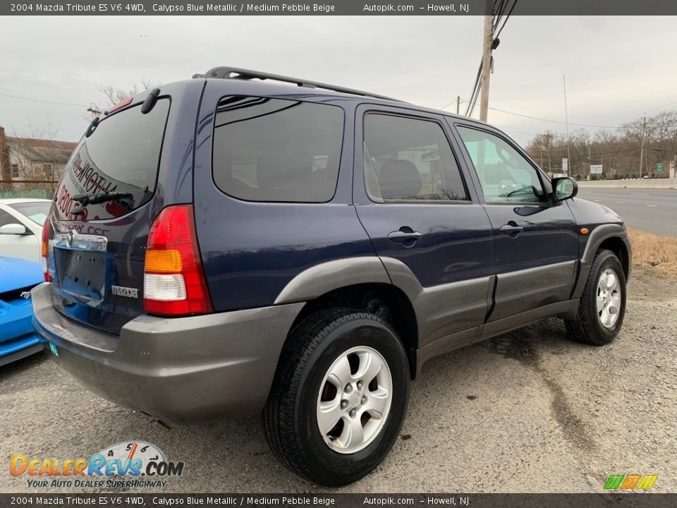 Calypso Blue Metallic 2004 Mazda Tribute ES V6 4WD Photo #3