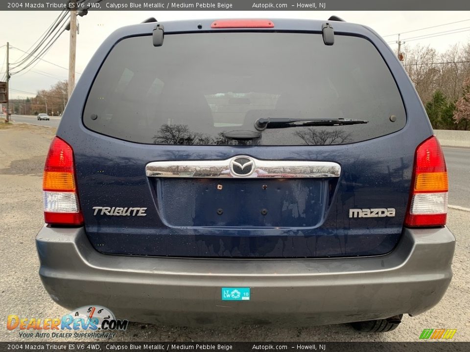 Calypso Blue Metallic 2004 Mazda Tribute ES V6 4WD Photo #4