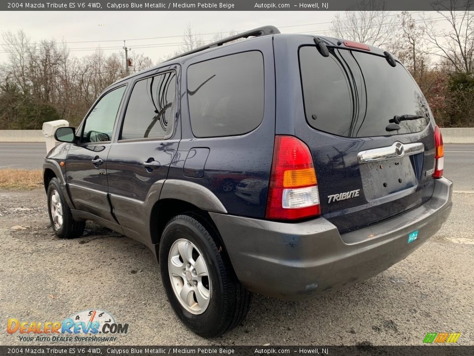 Calypso Blue Metallic 2004 Mazda Tribute ES V6 4WD Photo #5