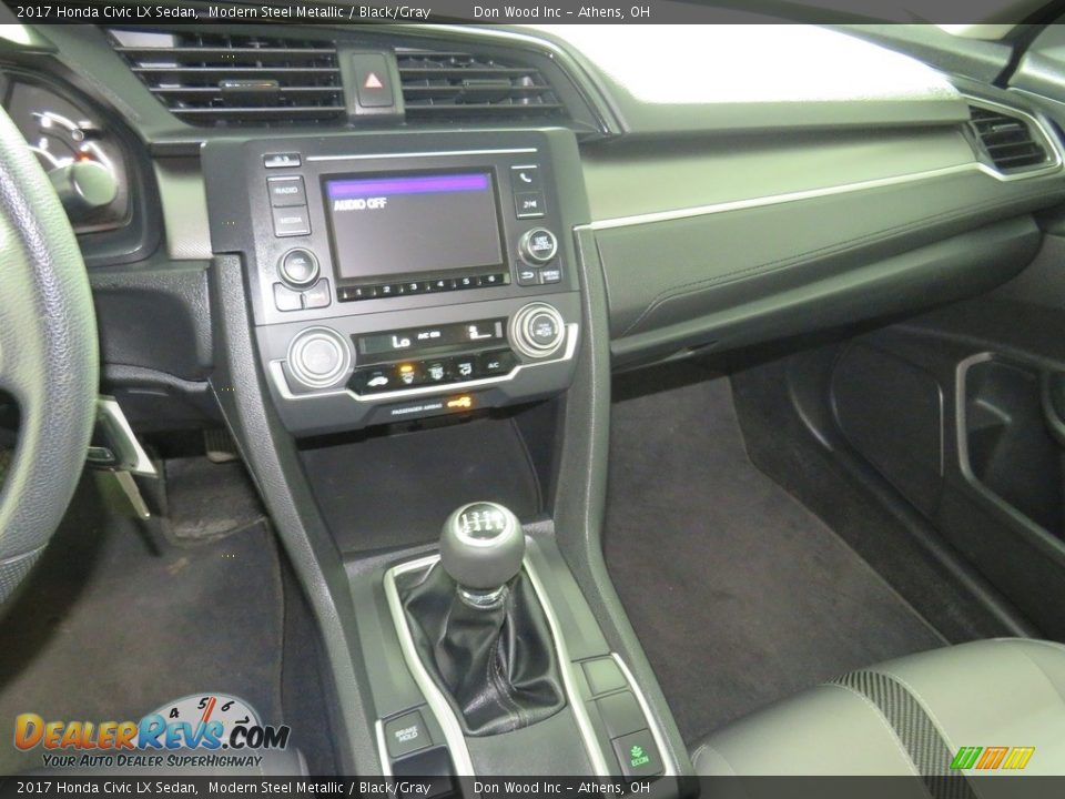Dashboard of 2017 Honda Civic LX Sedan Photo #32
