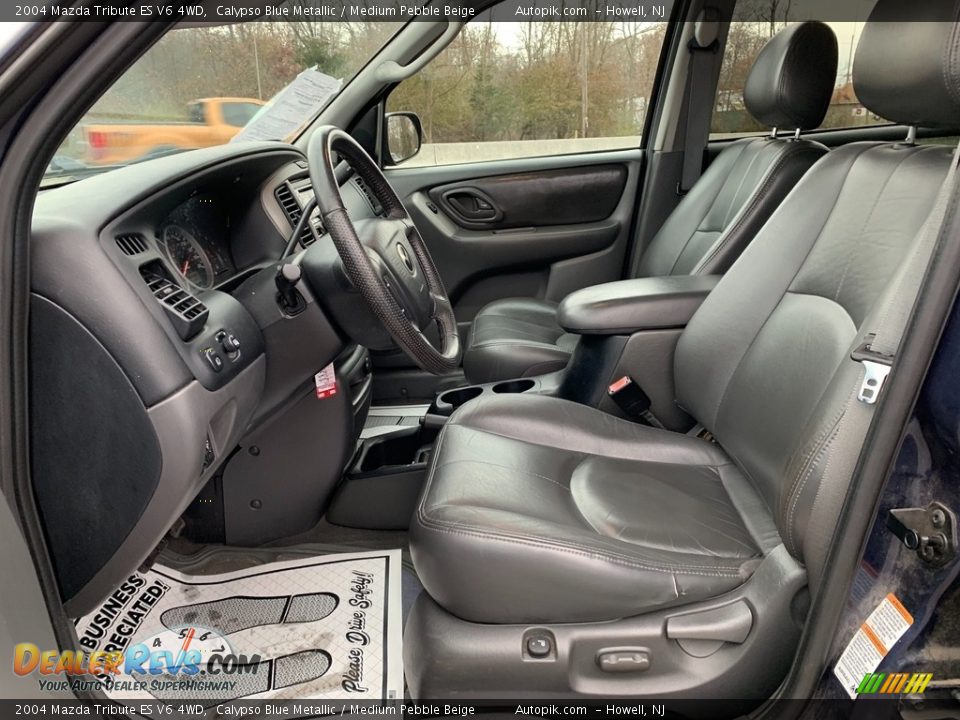 Front Seat of 2004 Mazda Tribute ES V6 4WD Photo #10