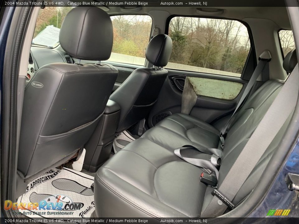 Rear Seat of 2004 Mazda Tribute ES V6 4WD Photo #11