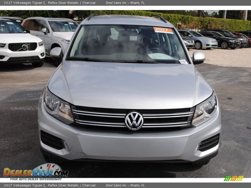 2017 Volkswagen Tiguan S Reflex Silver Metallic / Charcoal Photo #3