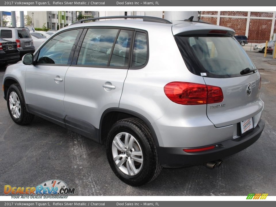 2017 Volkswagen Tiguan S Reflex Silver Metallic / Charcoal Photo #6