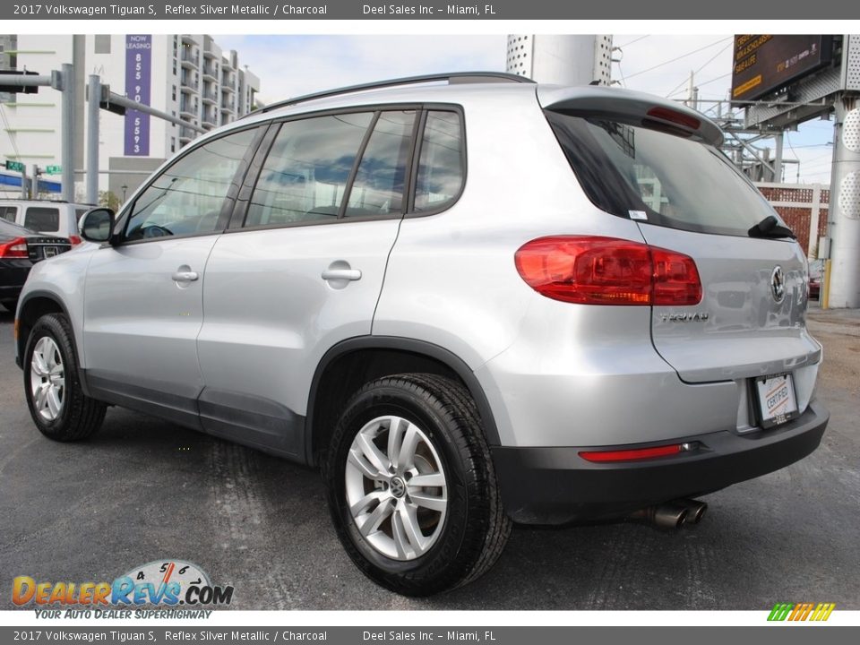 2017 Volkswagen Tiguan S Reflex Silver Metallic / Charcoal Photo #7