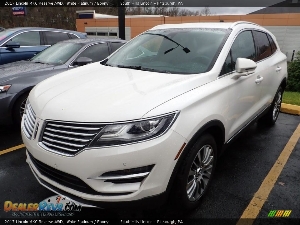 2017 Lincoln MKC Reserve AWD White Platinum / Ebony Photo #1